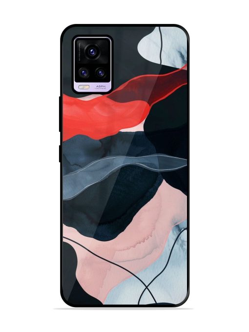 Dark Currents Glossy Soft Edge Case for Vivo V20 Pro Chachhi