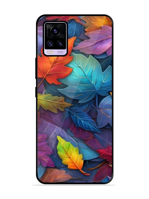 Autumn'S Embrace Glossy Soft Edge Case for Vivo V20 Pro Chachhi