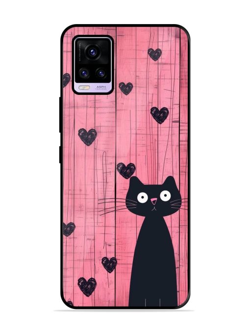 Feline Valentine'S Day Glossy Soft Edge Case for Vivo V20 Pro Chachhi