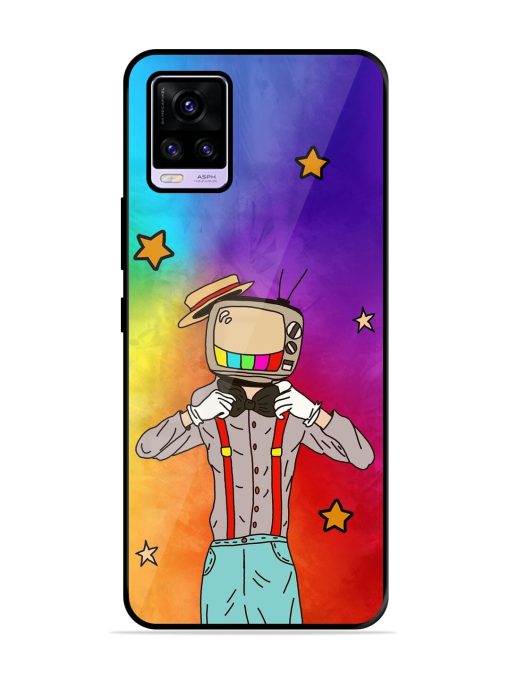 Tv Personality Glossy Soft Edge Case for Vivo V20 Pro Chachhi