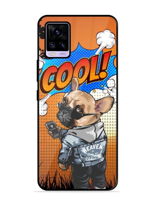 Cool Pup Glossy Soft Edge Case for Vivo V20 Pro Chachhi