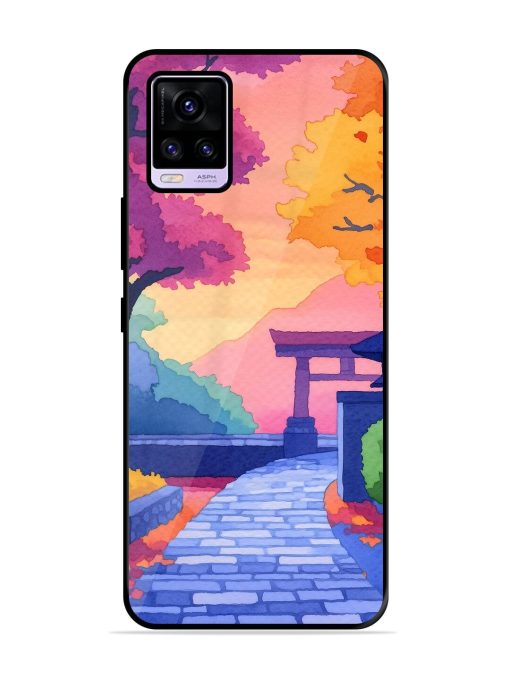 Autumnal Serenity Glossy Soft Edge Case for Vivo V20 Pro