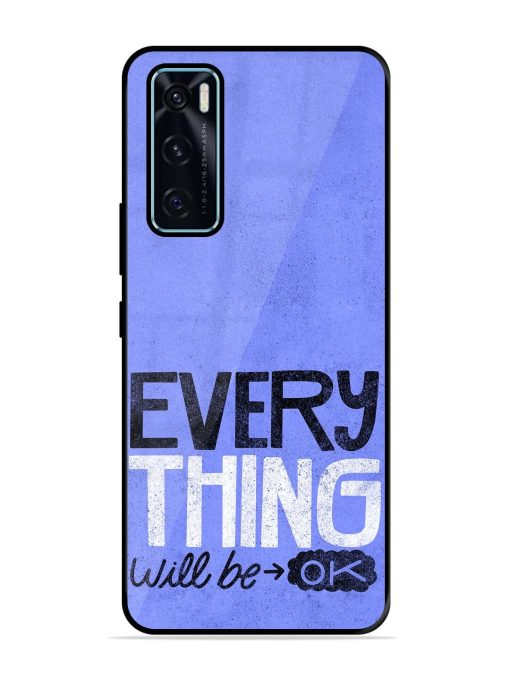 Hopeful Hues Glossy Soft Edge Case for Vivo V20 Se Chachhi