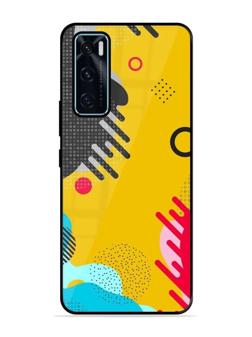 Neon Pop Glossy Soft Edge Case for Vivo V20 Se Chachhi