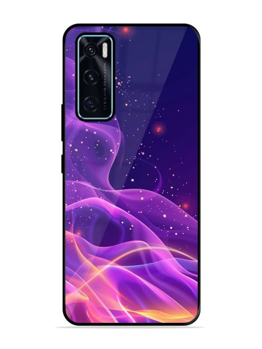 Cosmic Currents Glossy Soft Edge Case for Vivo V20 Se Chachhi