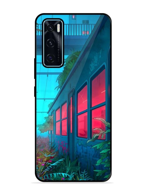 Urban Jungle Glossy Soft Edge Case for Vivo V20 Se Chachhi