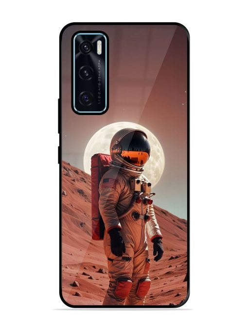 The Red Planet Glossy Soft Edge Case for Vivo V20 Se