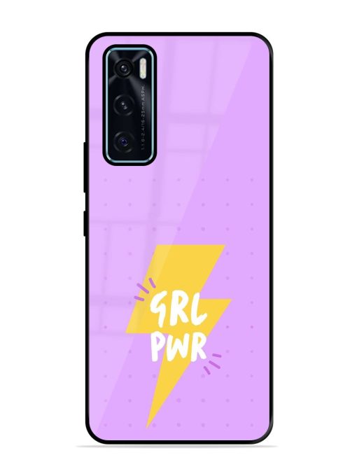 Girl Power Spark Glossy Soft Edge Case for Vivo V20 Se Chachhi