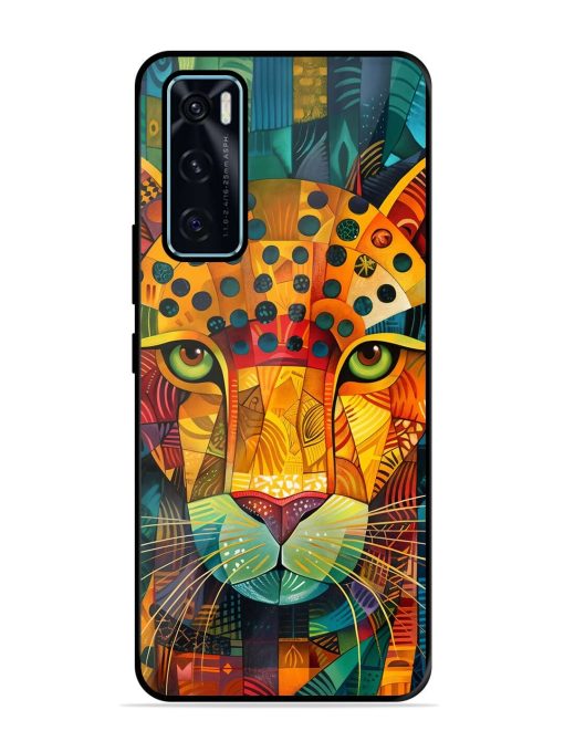 Mosaic Majesty Glossy Soft Edge Case for Vivo V20 Se Chachhi