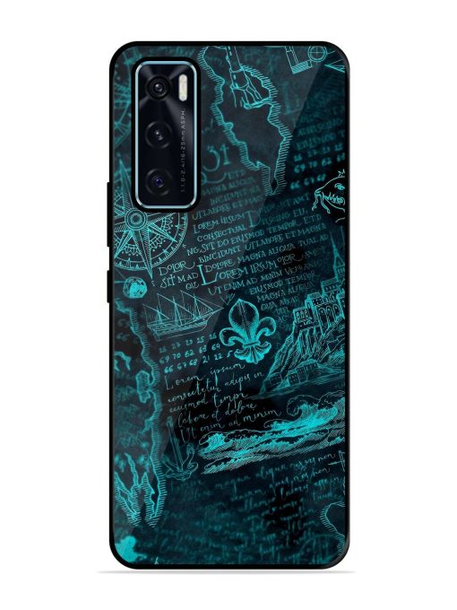 Nautical Notebook Glossy Soft Edge Case for Vivo V20 Se Chachhi