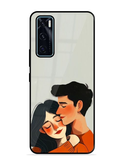 Craft Couples Glossy Soft Edge Case for Vivo V20 Se Chachhi