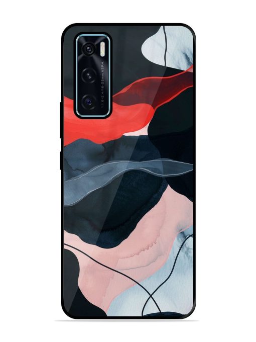 Dark Currents Glossy Soft Edge Case for Vivo V20 Se Chachhi