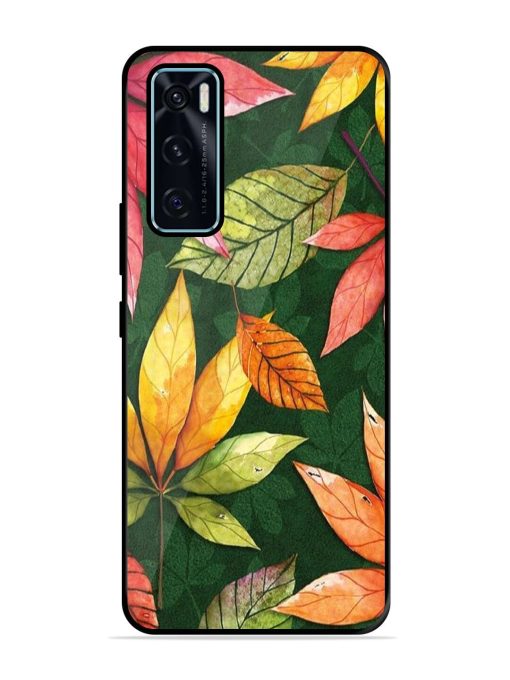 Autumn'S Embrace Glossy Soft Edge Case for Vivo V20 Se Chachhi