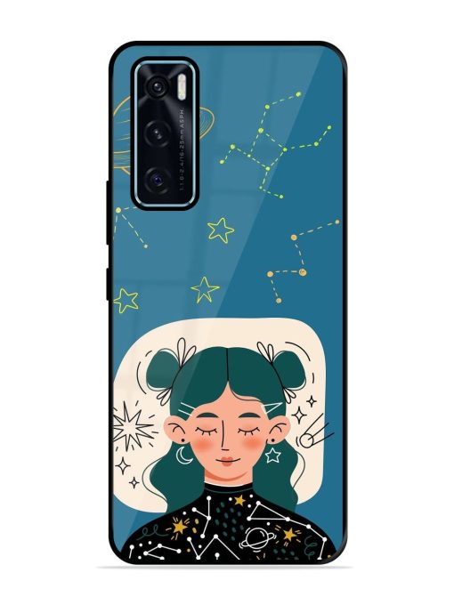 Cosmic Daydreamer Glossy Soft Edge Case for Vivo V20 Se Chachhi