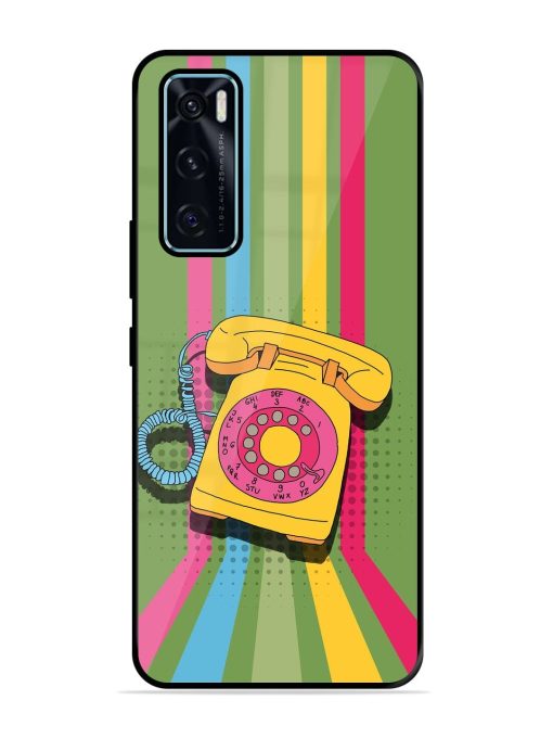 Retro Dialer Glossy Soft Edge Case for Vivo V20 Se Chachhi