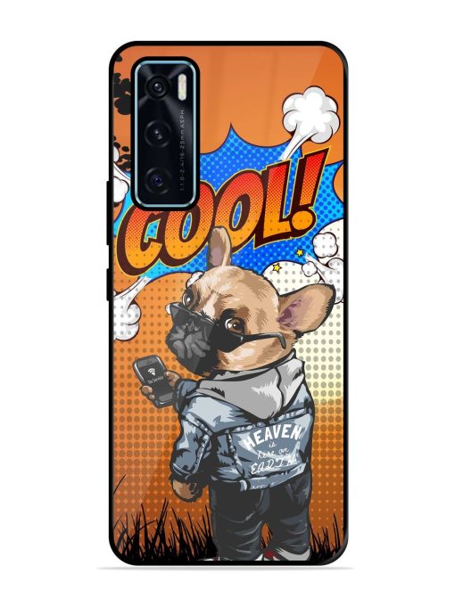 Cool Pup Glossy Soft Edge Case for Vivo V20 Se Chachhi