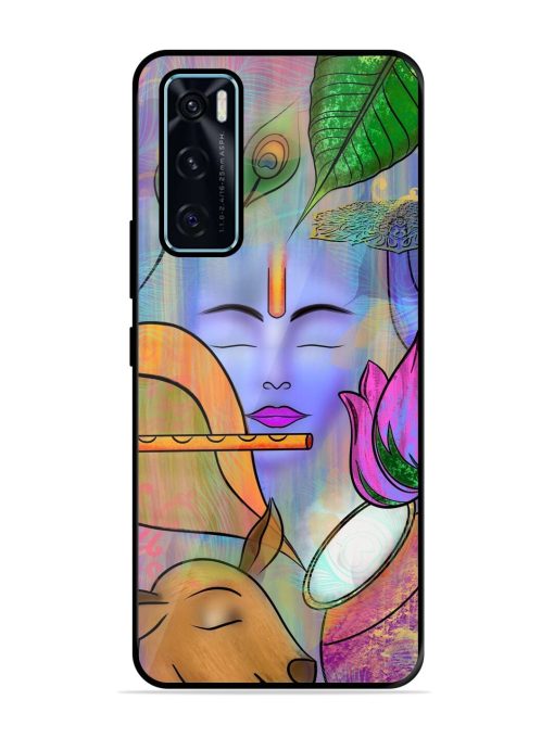 Divine Serenity Glossy Soft Edge Case for Vivo V20 Se Chachhi