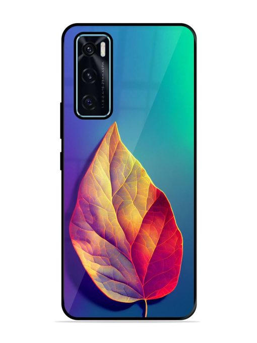 Autumn'S Embrace Glossy Soft Edge Case for Vivo V20 Se Chachhi