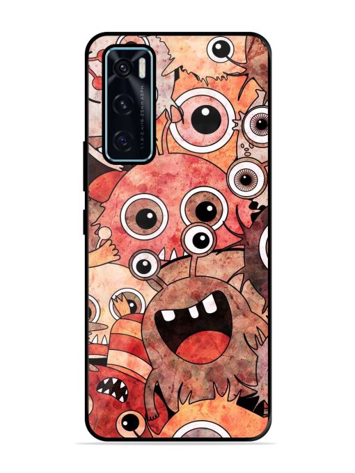 Monster Mash Glossy Soft Edge Case for Vivo V20 Se Chachhi