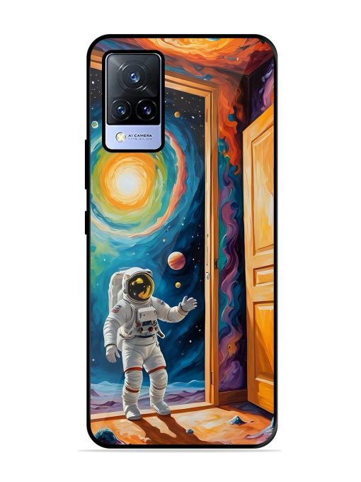 Artistic Space Glossy Soft Edge Case for Vivo V21 (5G) Chachhi