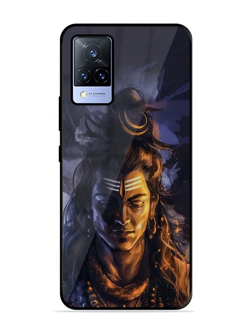 Lord Shiva Glossy Soft Edge Case for Vivo V21 (5G) Chachhi