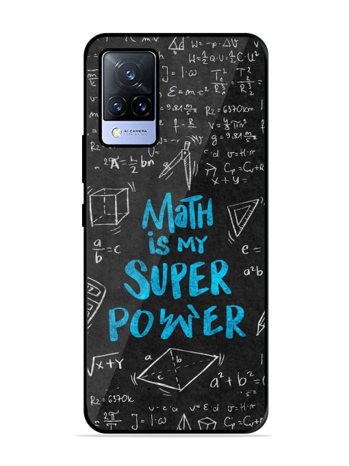 Math Magic Glossy Soft Edge Case for Vivo V21 (5G) Chachhi