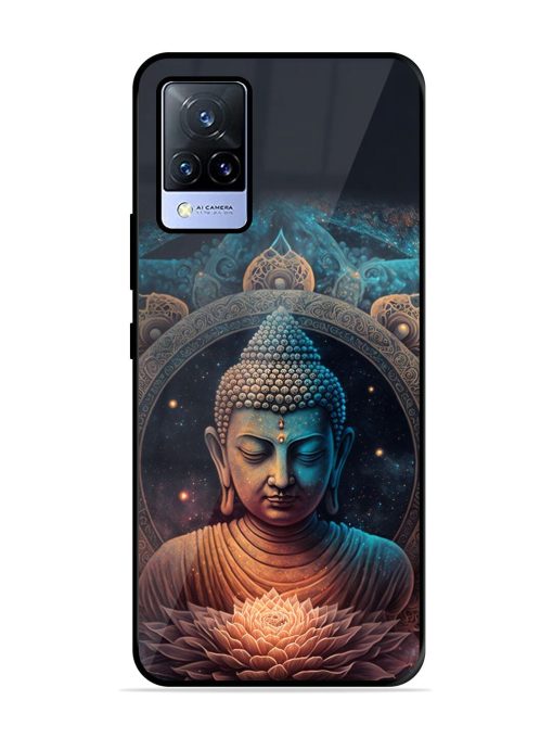 The Buddha Art Glossy Soft Edge Case for Vivo V21 (5G) Chachhi