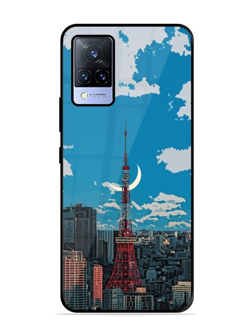 Tokyo Twilight Glossy Soft Edge Case for Vivo V21 (5G)