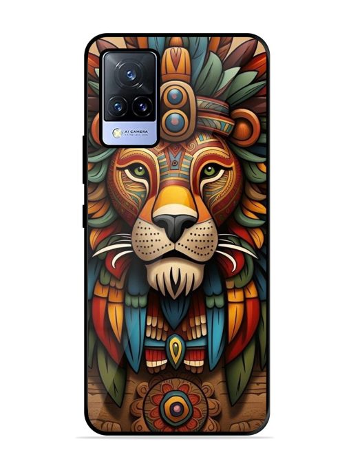 Aztec Majesty Glossy Soft Edge Case for Vivo V21 (5G) Chachhi