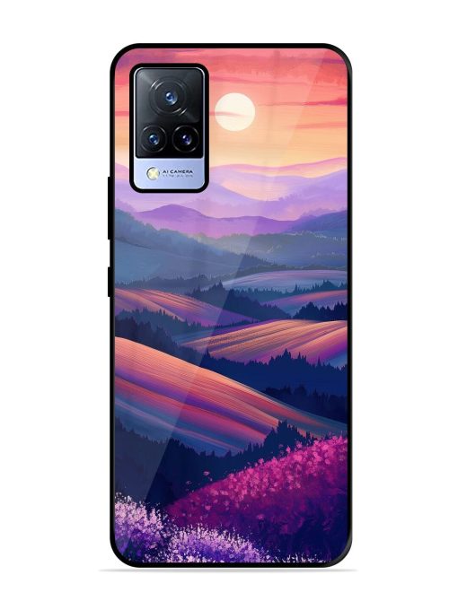 Twilight'S Embrace Glossy Soft Edge Case for Vivo V21 (5G) Chachhi