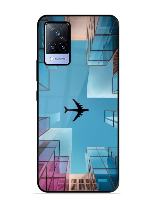 Urban Flightpath Glossy Soft Edge Case for Vivo V21 (5G) Chachhi