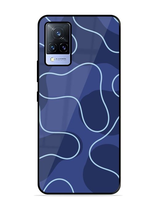 Midnight Maze Glossy Soft Edge Case for Vivo V21 (5G) Chachhi