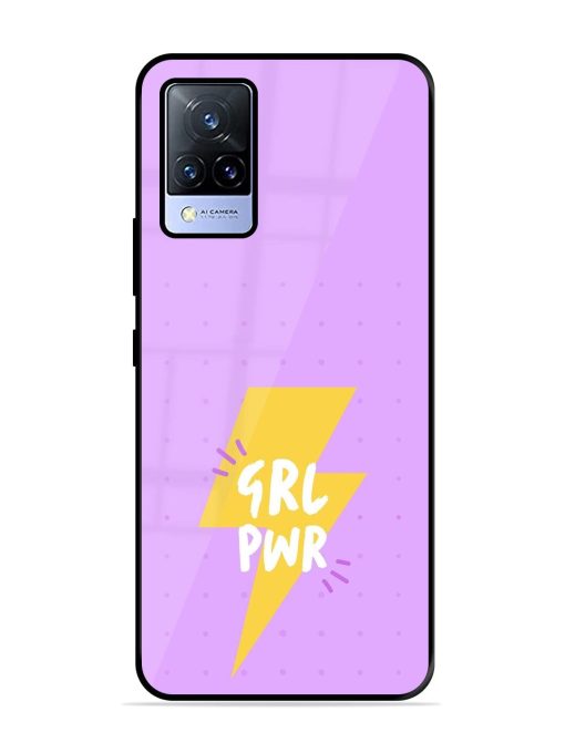 Girl Power Spark Glossy Soft Edge Case for Vivo V21 (5G)