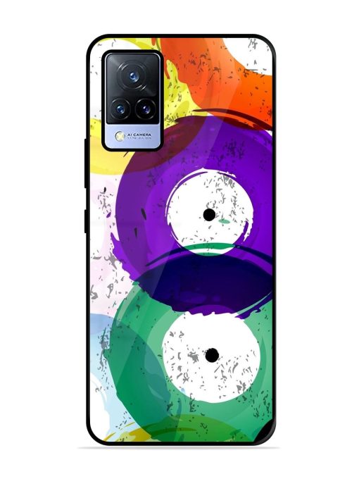 Vinyl Vibrations Glossy Soft Edge Case for Vivo V21 (5G) Chachhi