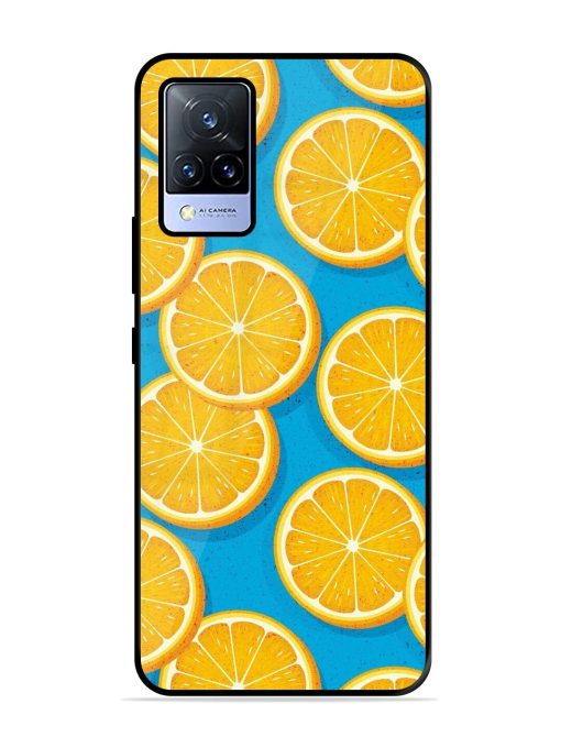 Citrus Symphony Glossy Soft Edge Case for Vivo V21 (5G) Chachhi