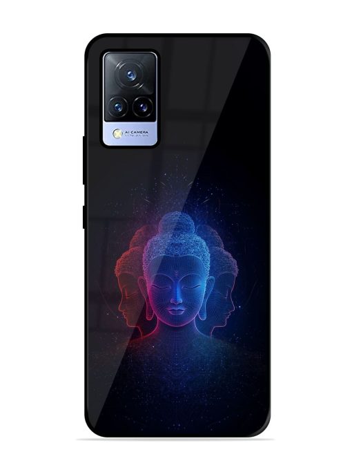 Neon Nirvana Glossy Soft Edge Case for Vivo V21 (5G) Chachhi