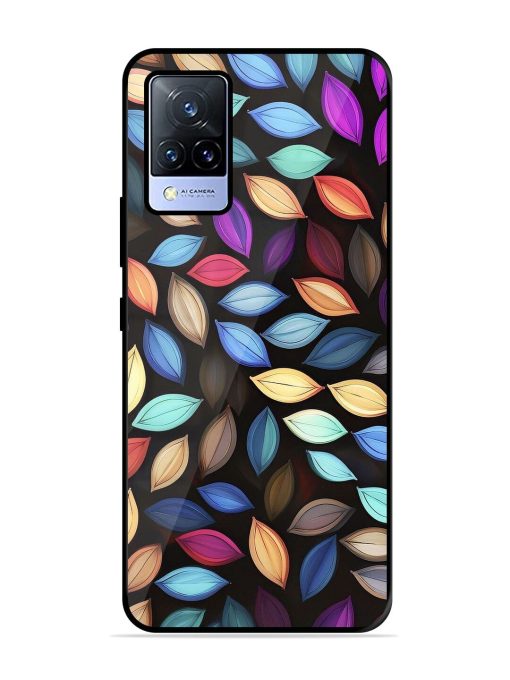 Colorful Kaleidoscope Glossy Soft Edge Case for Vivo V21 (5G) Chachhi