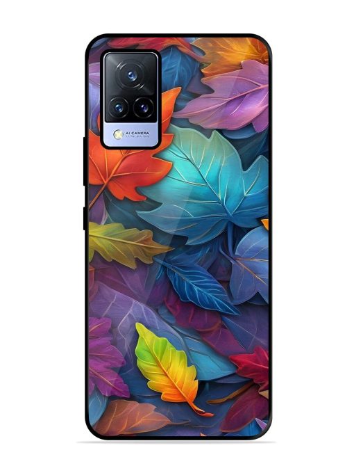 Autumn'S Embrace Glossy Soft Edge Case for Vivo V21 (5G) Chachhi