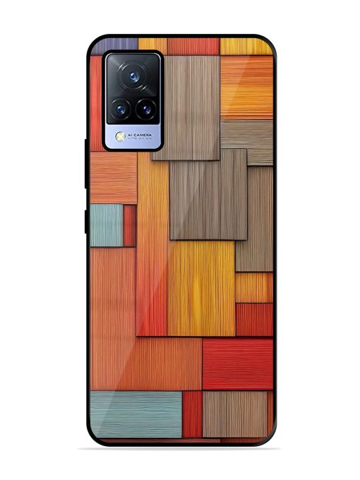 Woodsy Wonders Glossy Soft Edge Case for Vivo V21 (5G) Chachhi