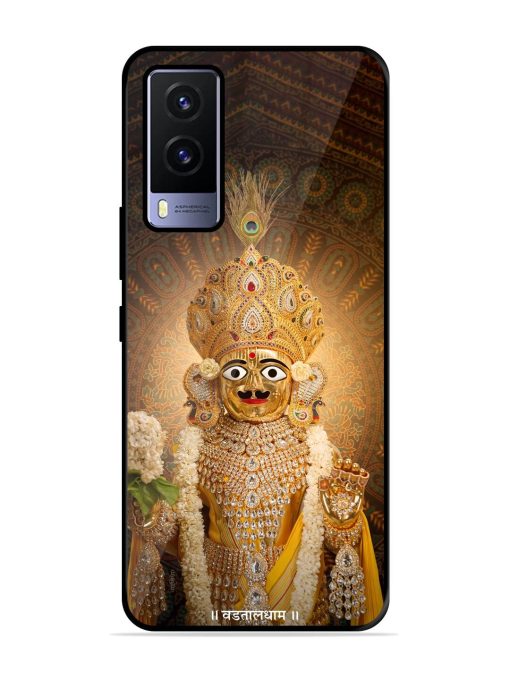 Hare Krishna Maharaj Glossy Soft Edge Case for Vivo V21E (5G) Chachhi