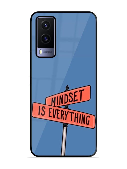 Mindset Matters Glossy Soft Edge Case for Vivo V21E (5G) Chachhi