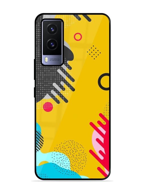 Neon Pop Glossy Soft Edge Case for Vivo V21E (5G) Chachhi