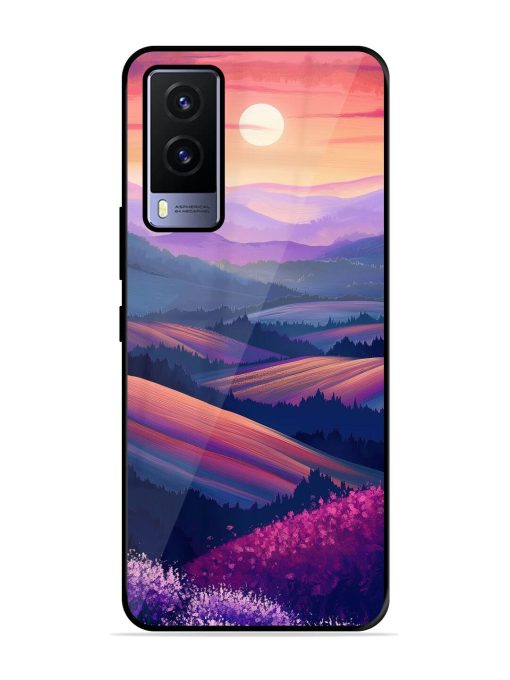 Twilight'S Embrace Glossy Soft Edge Case for Vivo V21E (5G) Chachhi