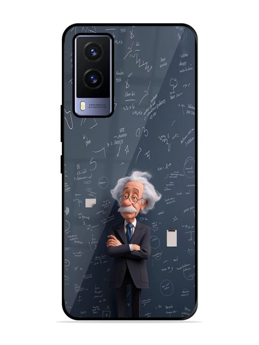 Albert Einstein Glossy Soft Edge Case for Vivo V21E (5G)