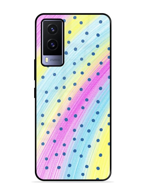 Polka Dot Paradise Glossy Soft Edge Case for Vivo V21E (5G) Chachhi