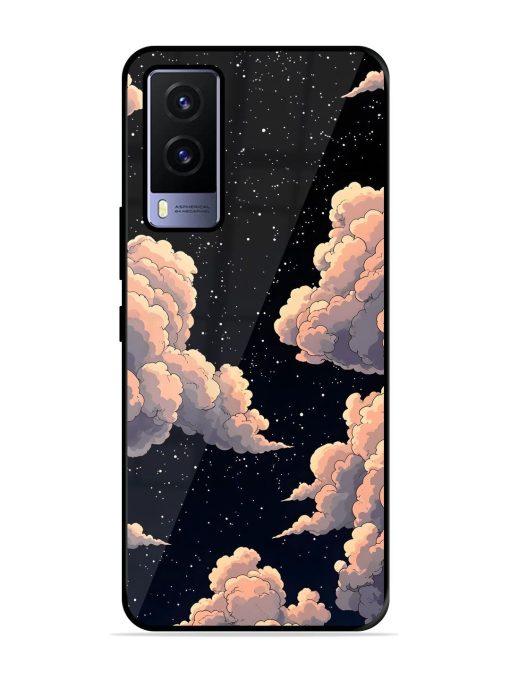 Starry Night Dreams Glossy Soft Edge Case for Vivo V21E (5G) Chachhi