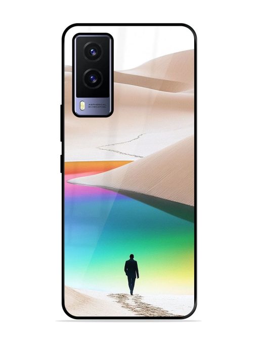 Desert Dreams Glossy Soft Edge Case for Vivo V21E (5G) Chachhi