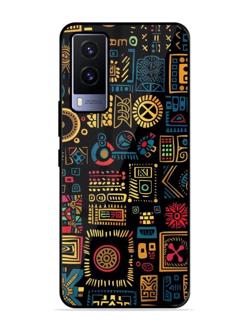 Tribal Tapestry Glossy Soft Edge Case for Vivo V21E (5G) Chachhi