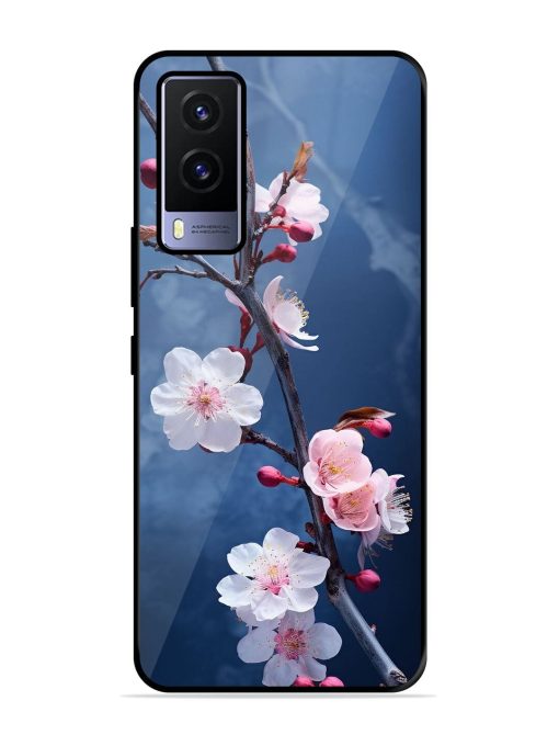 Delicate Blossoms Glossy Soft Edge Case for Vivo V21E (5G) Chachhi