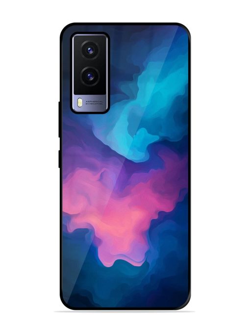 Cosmic Canvas Glossy Soft Edge Case for Vivo V21E (5G) Chachhi